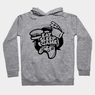 Eat Sleep Game - Gamers Gift Hoodie